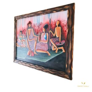 Painting Wall Frame Art-Serving Milk