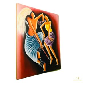 Painting Home Wall Art-Rwandan Traditional Dance