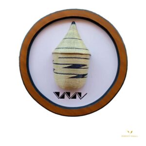 Rwandan Traditional Grass Basket Wall Art -Circled