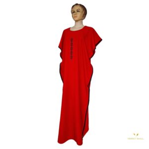 African Women Long Dresses - Red