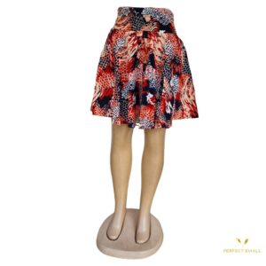 Women African Print Skirt Wax Print Full Circle Skirt