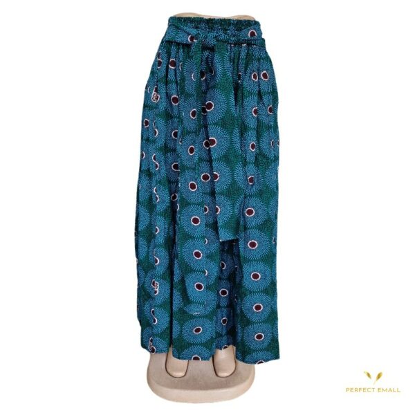 Women African Long Skirts Wax Print Full Circle Skirt