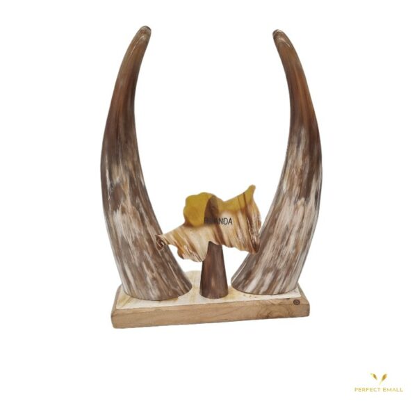 African Home Decor Stand Decor Horns-Rwanda