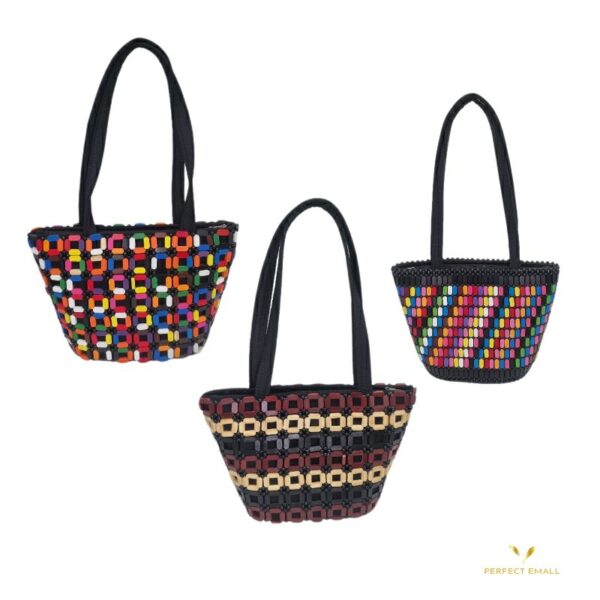 African Handmade Women Shoulder Bags with Beads