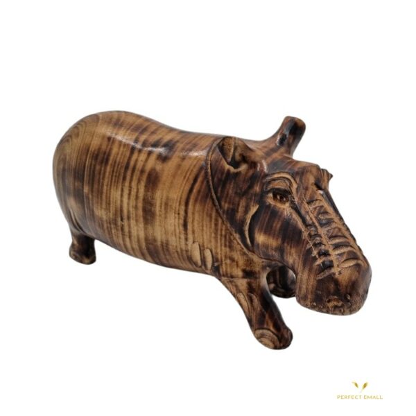 Home Decor Stand Decor- Wooden Hippo