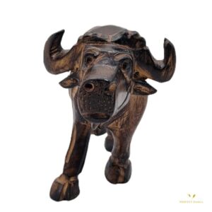 Home Decor Stand Decor- Wooden Buffalo