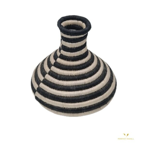 THE WOVEN TWINE CALABASH MADE OUT OF GRASS