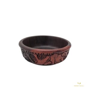 Ebony wood medium bowl