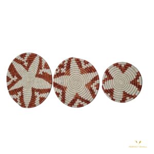 Woven Bowls Wall Hanging Decor – Big star