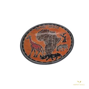 Decorative Plate Serengeti Sunset Africa