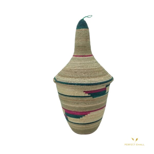 Traditional Grass Peace Basket 5Pcs Set - Image 3