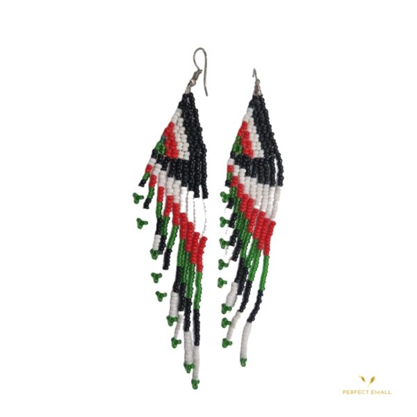 Beads Earrings -lines