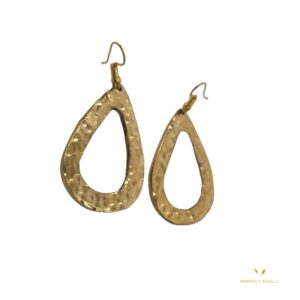 Oval Copper Earring