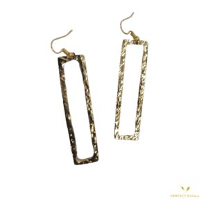 Rectangular Copper Earring