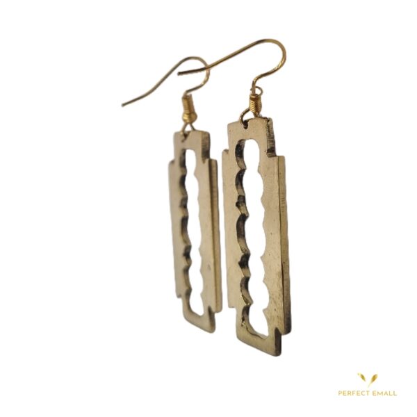 Copper Earring – Razor