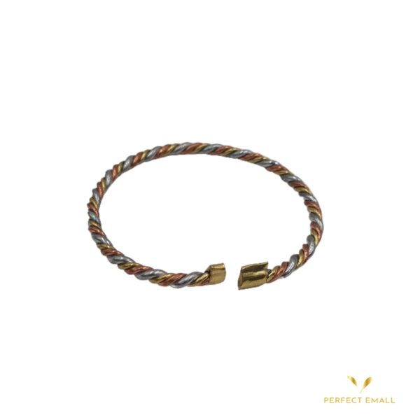 Slim Wire Copper Bracelet for Men