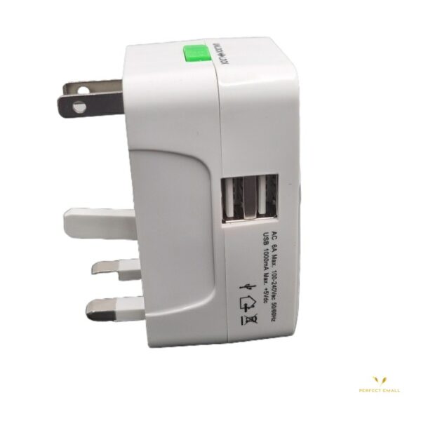 All In One UNIVERSAL TRAVEL ADAPTER with USB