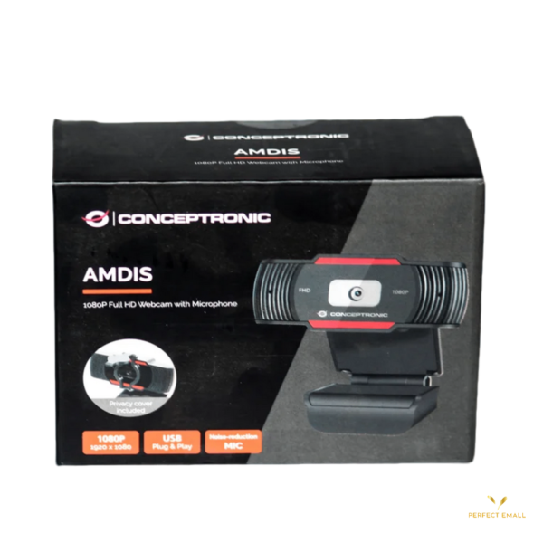 AMDISo4R 1080P Full HD Webcam with Microphone