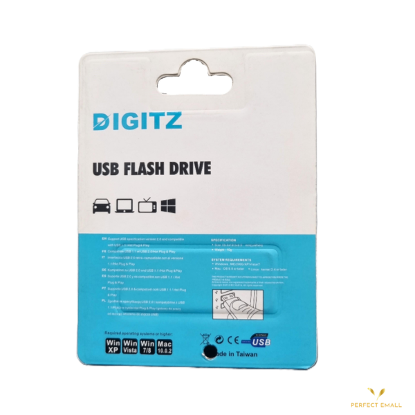 DIGITZ 4GB USB FLASH DRIVE flash disks