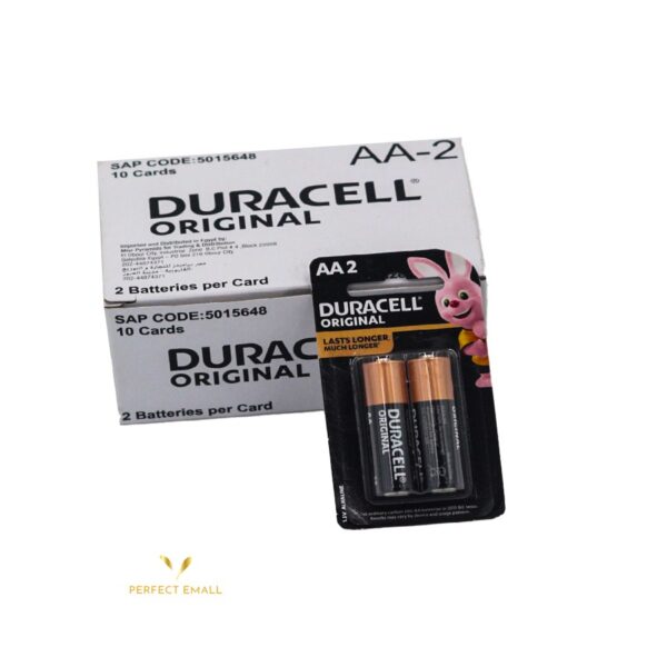 Duracell Original AA2 1.5 Alkaline 10 Cards