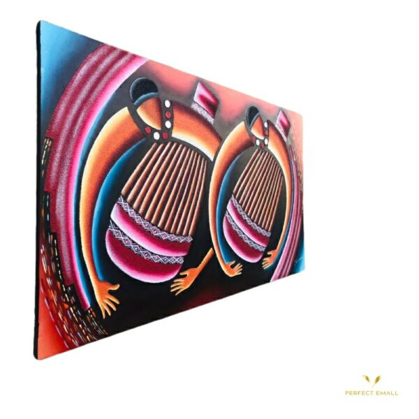 Drum Playing Painting Home Wall Art -Second