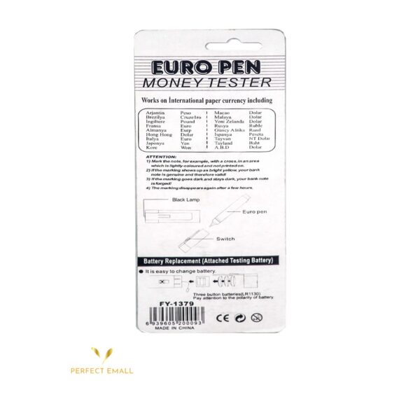 EURO PEN MONEY TESTER