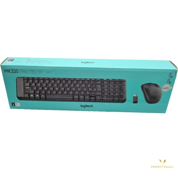 MK220 Wireless Keyboard and Mouse Combo