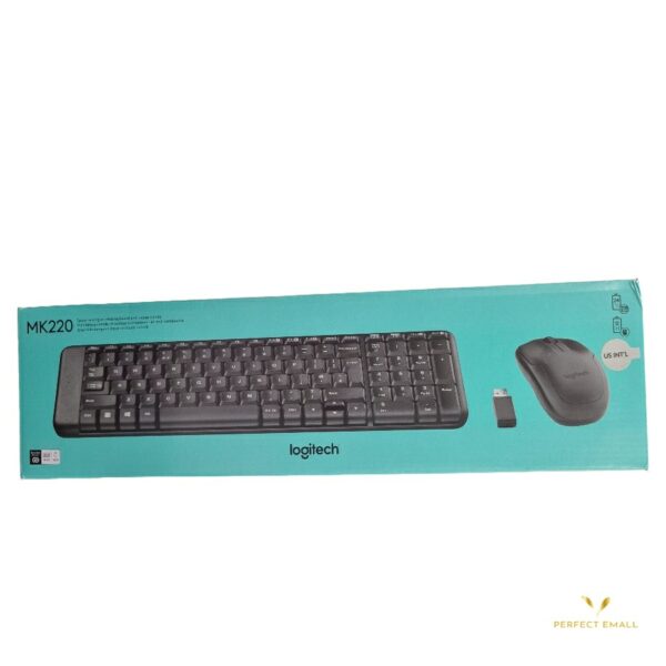 MK220 Wireless Keyboard and Mouse Combo