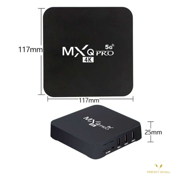 MXQ PRO 5G Android TV BOX 4K