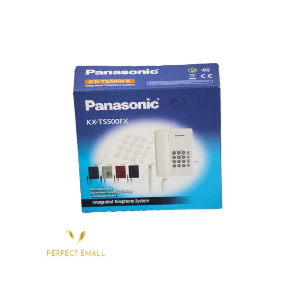 Panasonic KX-TS500FX Integrated Telephone White