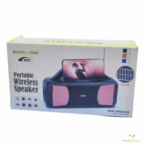 Portable Wireless Mini Speaker Stereo Woofer - Image 3