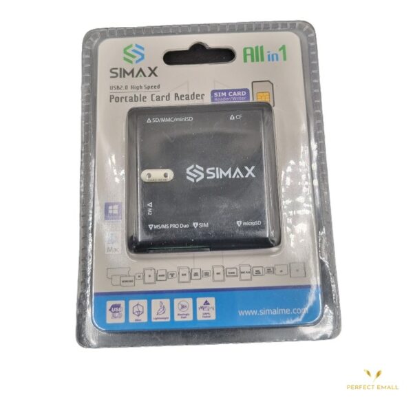 SIMAX USB2.0 High Speed Portable Card Reader All in 1