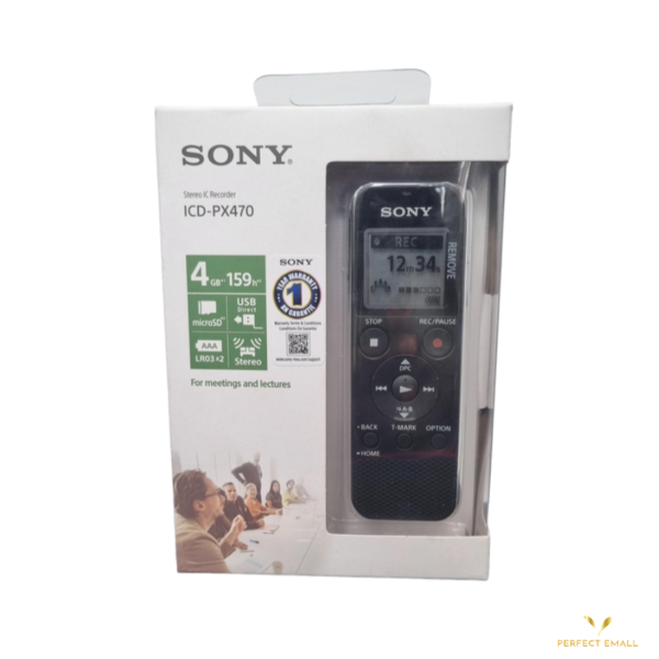 Sony icd-px470 Digital Voice Recorder