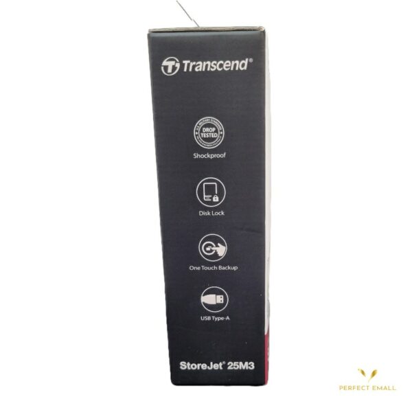 Transcend StoreJet 25M3 External Hard Drive 2TB