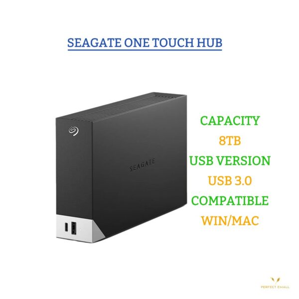 Seagate 8TB External Hard Disk Drive - Image 3