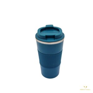 Stainless Steel Vacuum Coffee Mug Blue