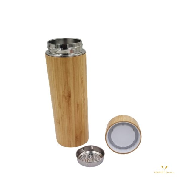 The Stainless Steel Vacuum Wood Mug - Image 2