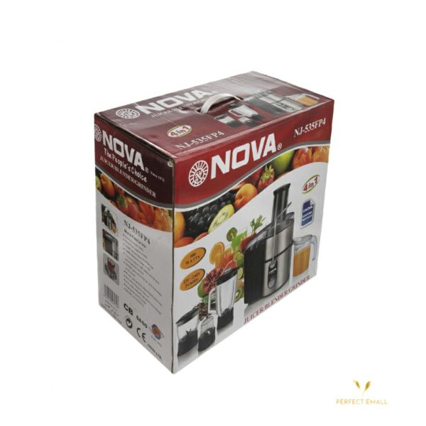 NOVA 4 IN 1 NJ-535FP4 Juicer/Blender/Grinder